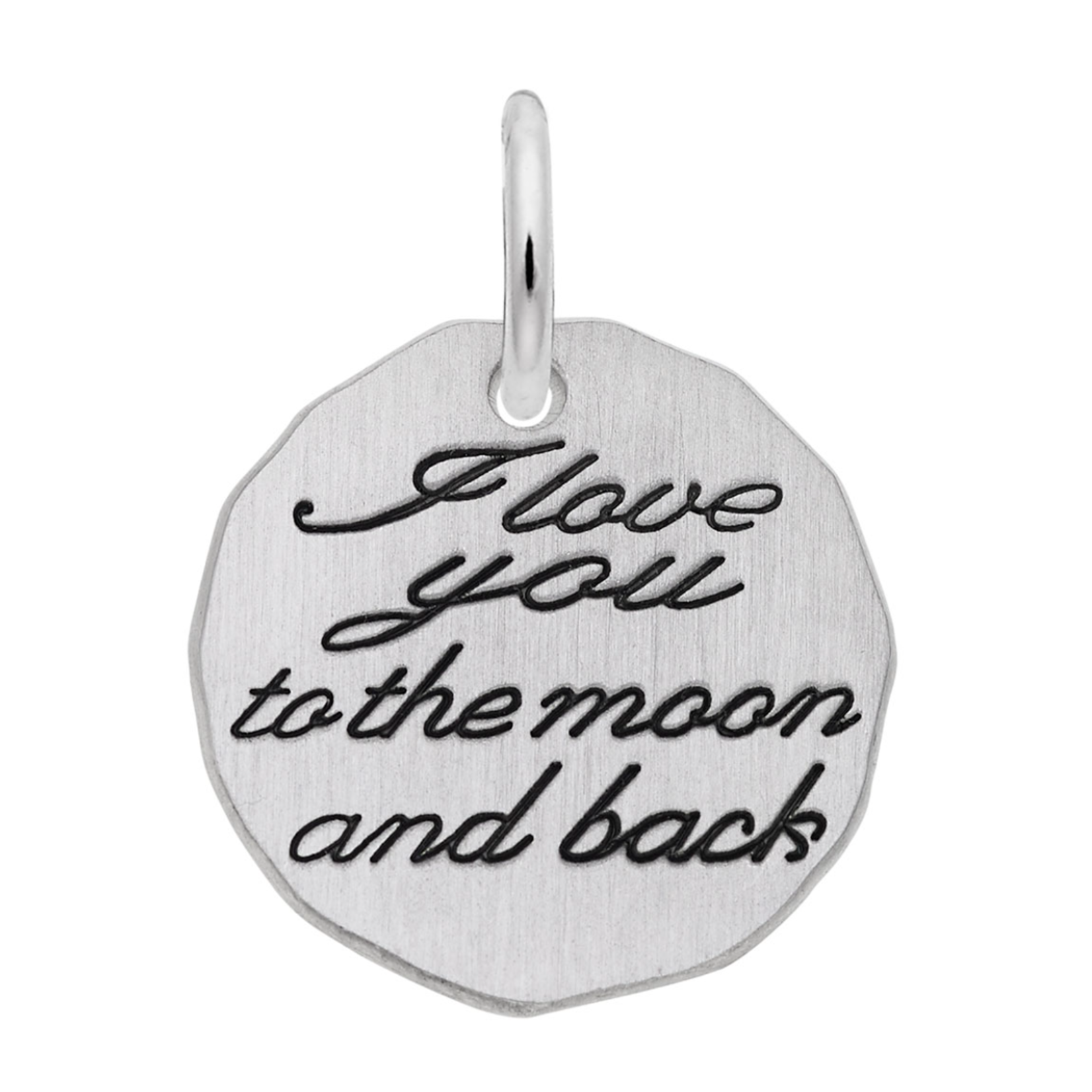 Rembrandt SS I Love You to the Moon and Back Charm