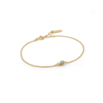 Ania Haie 14K Gold Plated Orb Amazonite Bracelet
