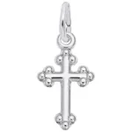 Rembrandt SS Bottony Cross Charm