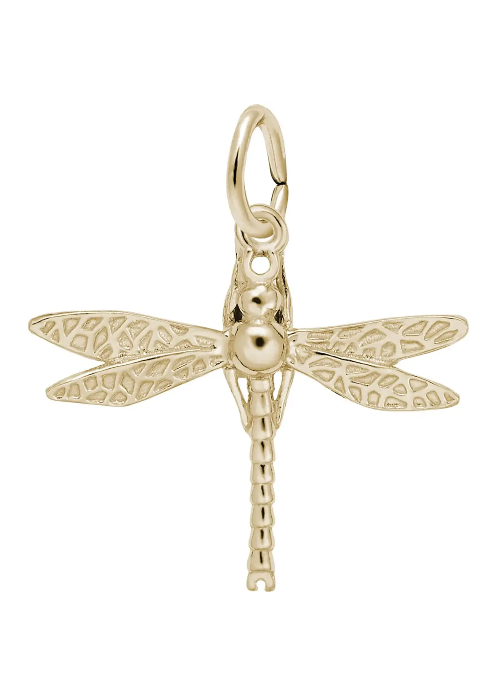 Rembrandt 10K Yellow Gold Dragonfly Charm