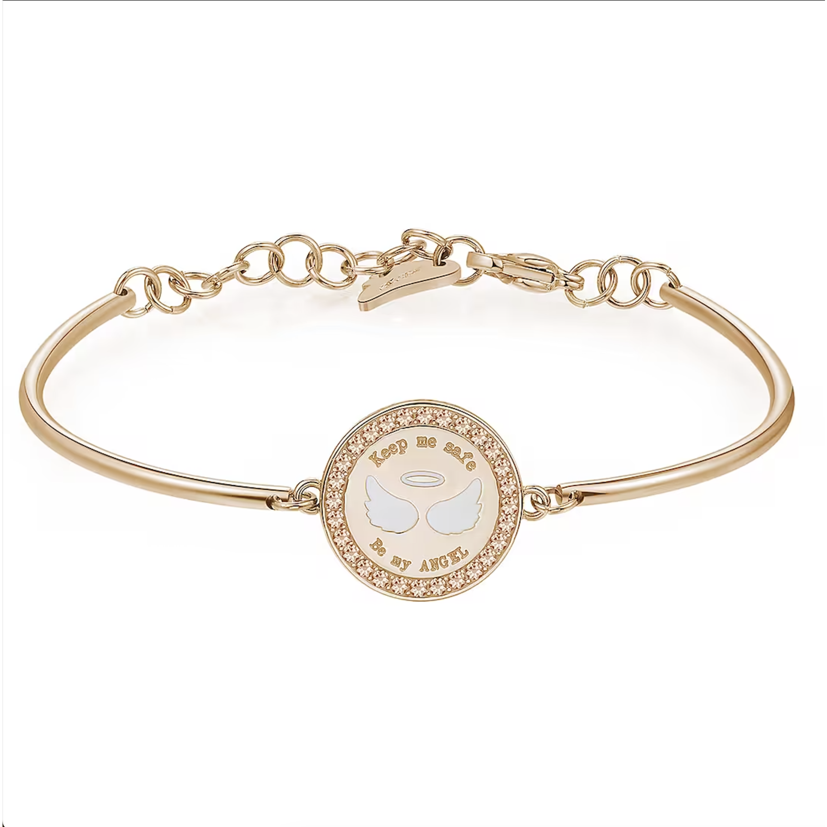Brosway Stainless Steel Rose Gold Be My Angel Bracelet