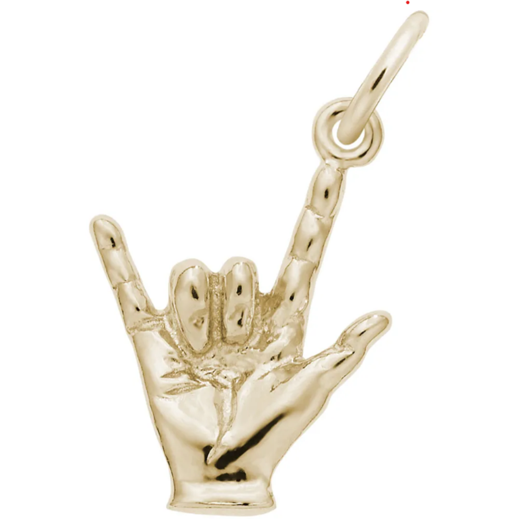 ILU Hand Sign Charm