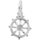 Rembrandt Small Ship Wheel Charm