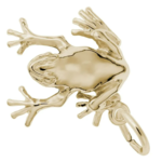 Rembrandt Gold Plated Tree Frog Charm