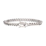 Inox 6mm Steel Miami Cuban Bracelet - 8"
