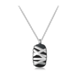 Brosway Stainless Steel Stone Age Black Necklace