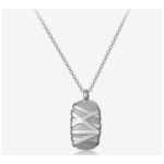 Brosway Stainless Steel Stone Age Silver Necklace