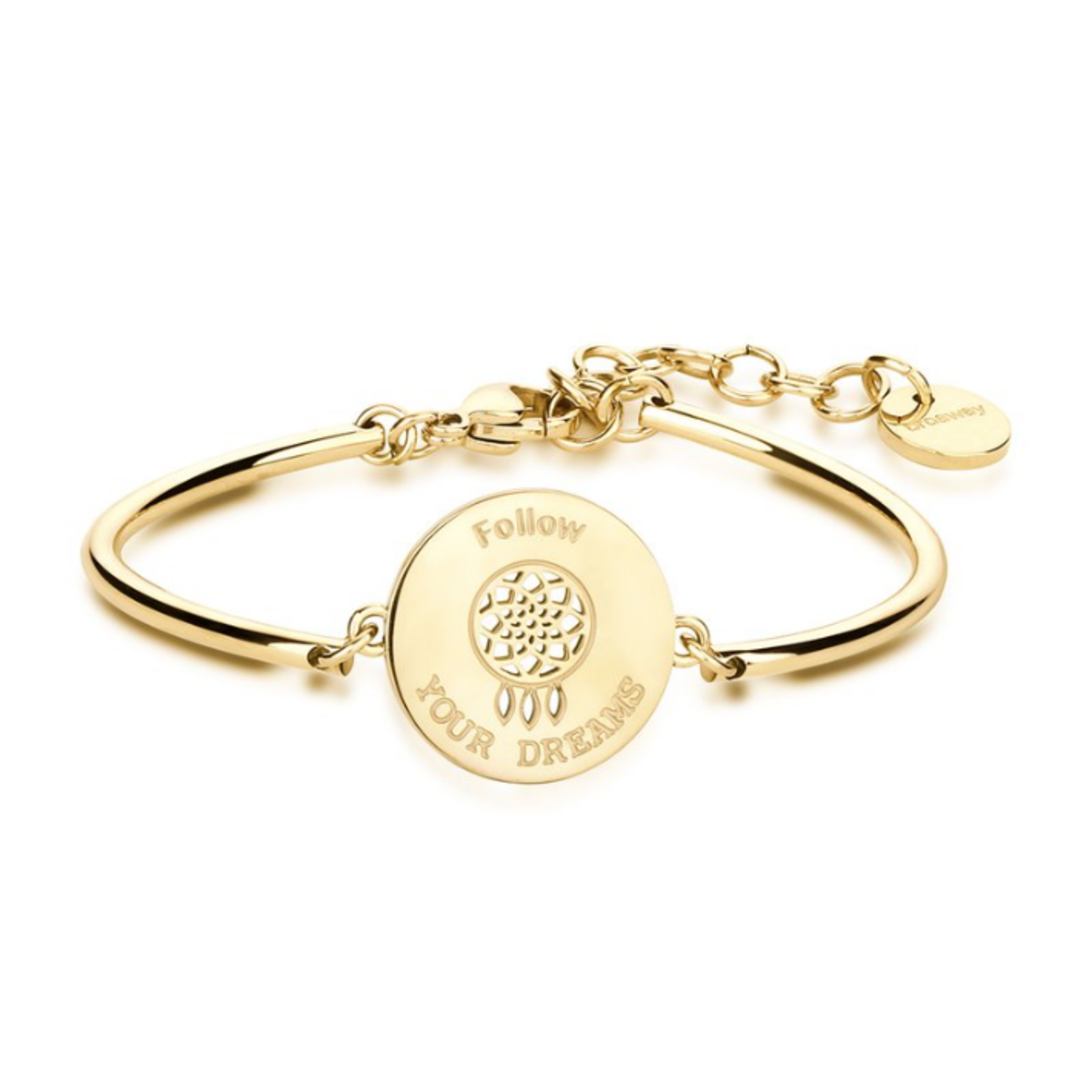 Brosway Yellow Gold Plated Follow Your Dreams Bracelet