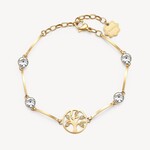 Brosway Stainless Steel Yellow Gold Tree of Life Bracelet