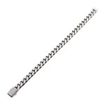 Inox 10mm Miami Cuban Diamond Clasp 8"