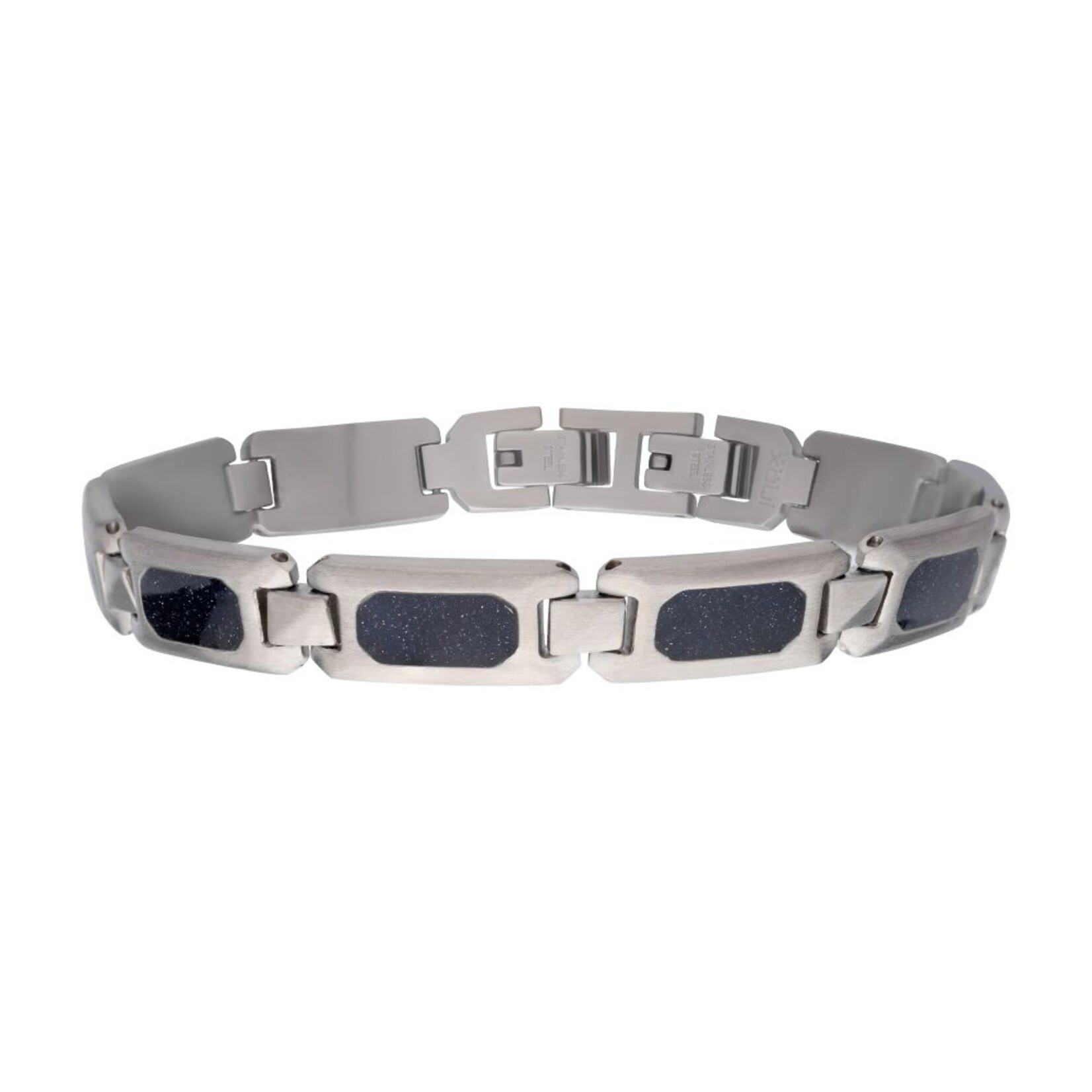 Inox 9.5mm Blue Sandstone Inlay Link 8.25"-8.75"