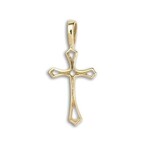 D'Amico 14K Yellow Gold Baby Open Flair