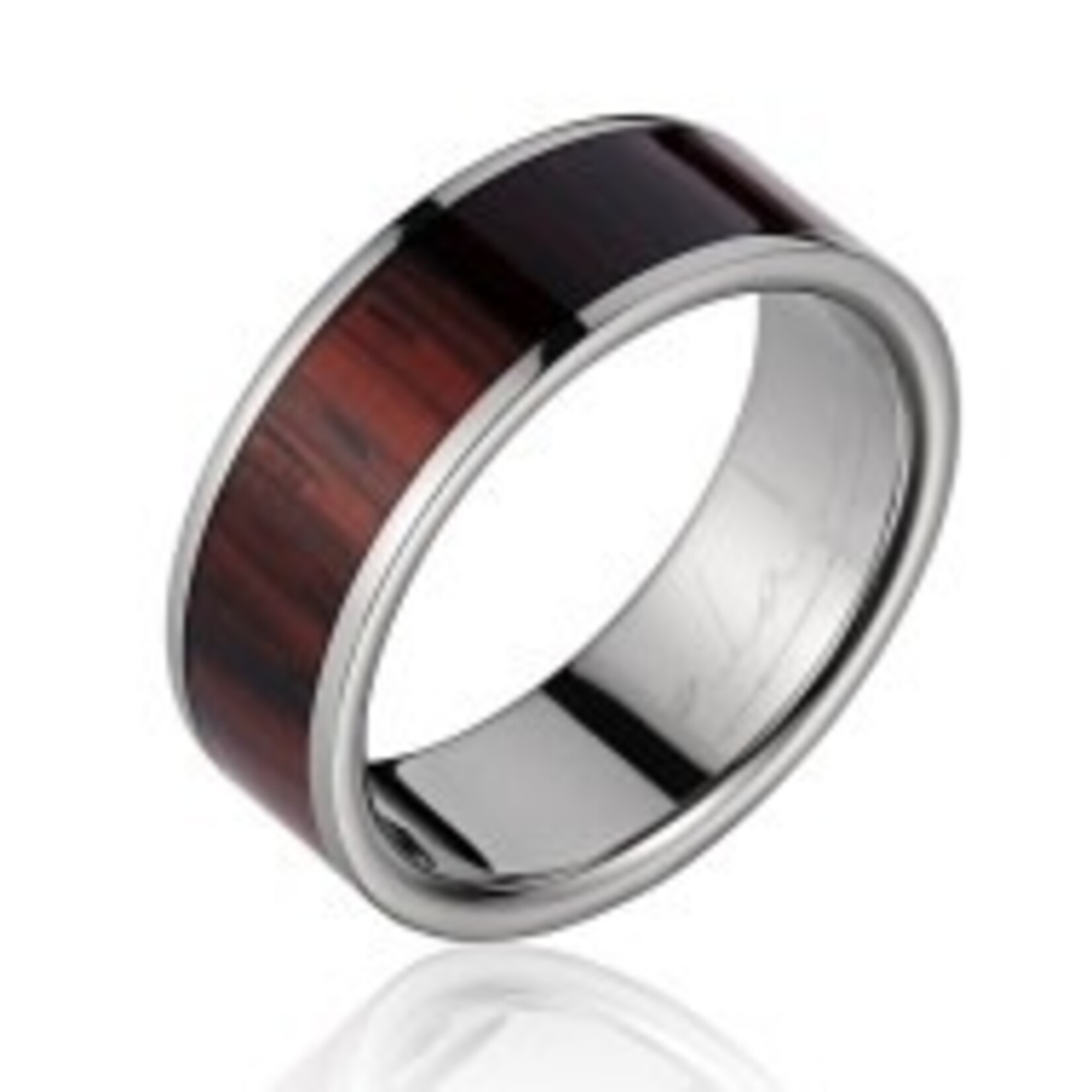Alamea 8mm Ti. Cocobolo Ring
