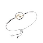 Alamea SS & 14K YG Wave Bracelet