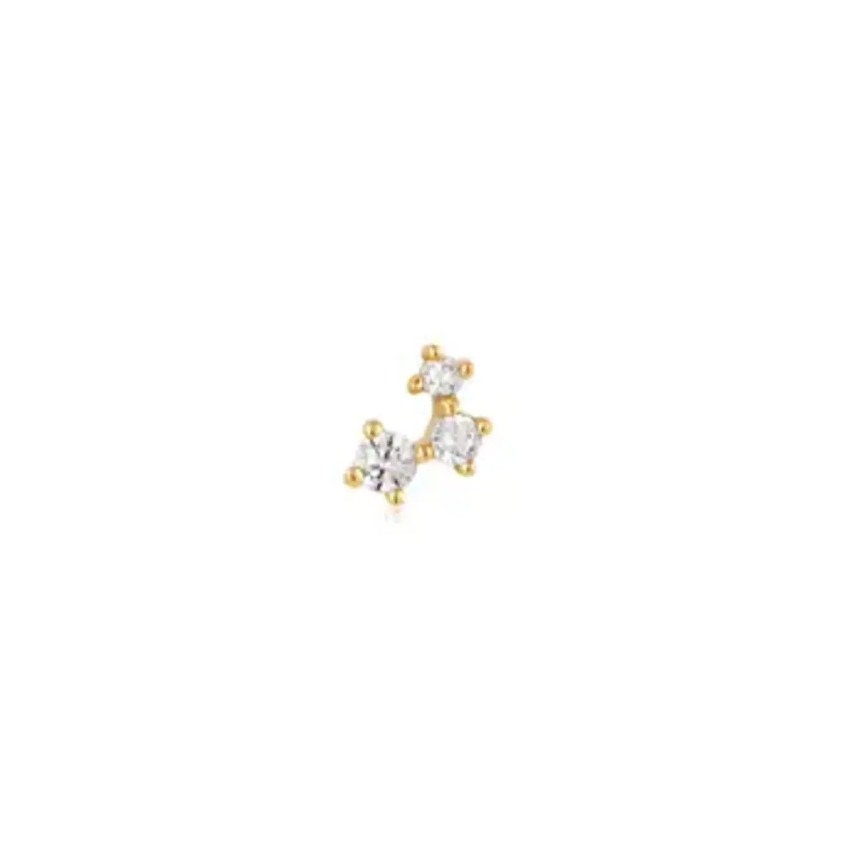 Ania Haie GP Sparkle Galaxy Barbell Single Earring