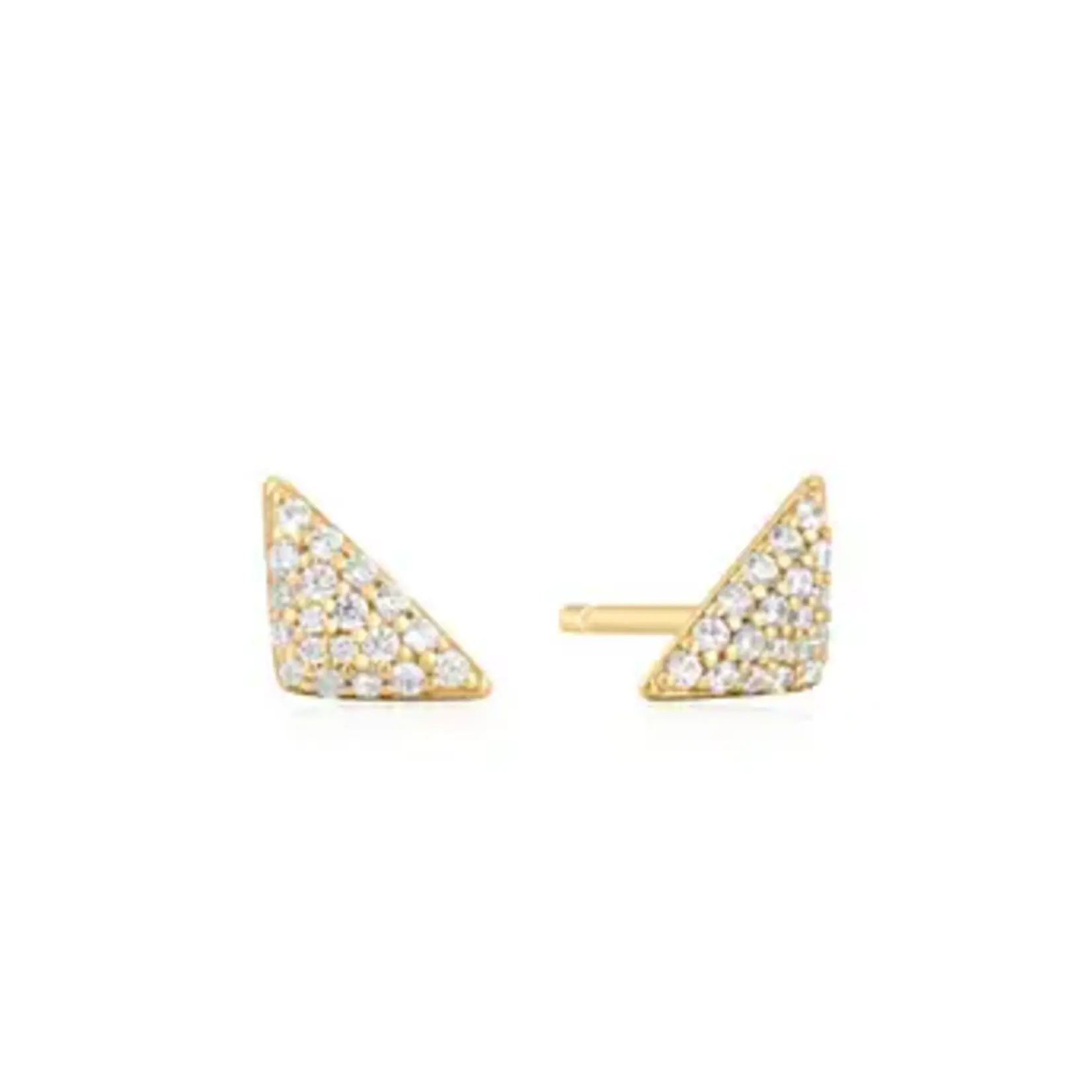 Ania Haie GP Triangular Pave Studs