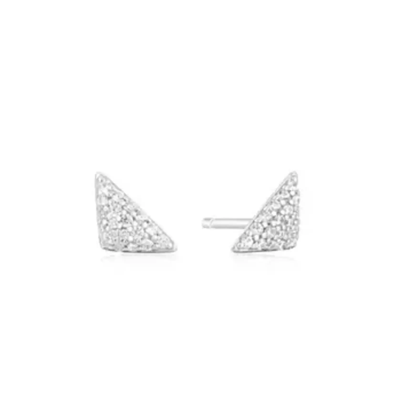 Ania Haie SS Triangular Pave Studs