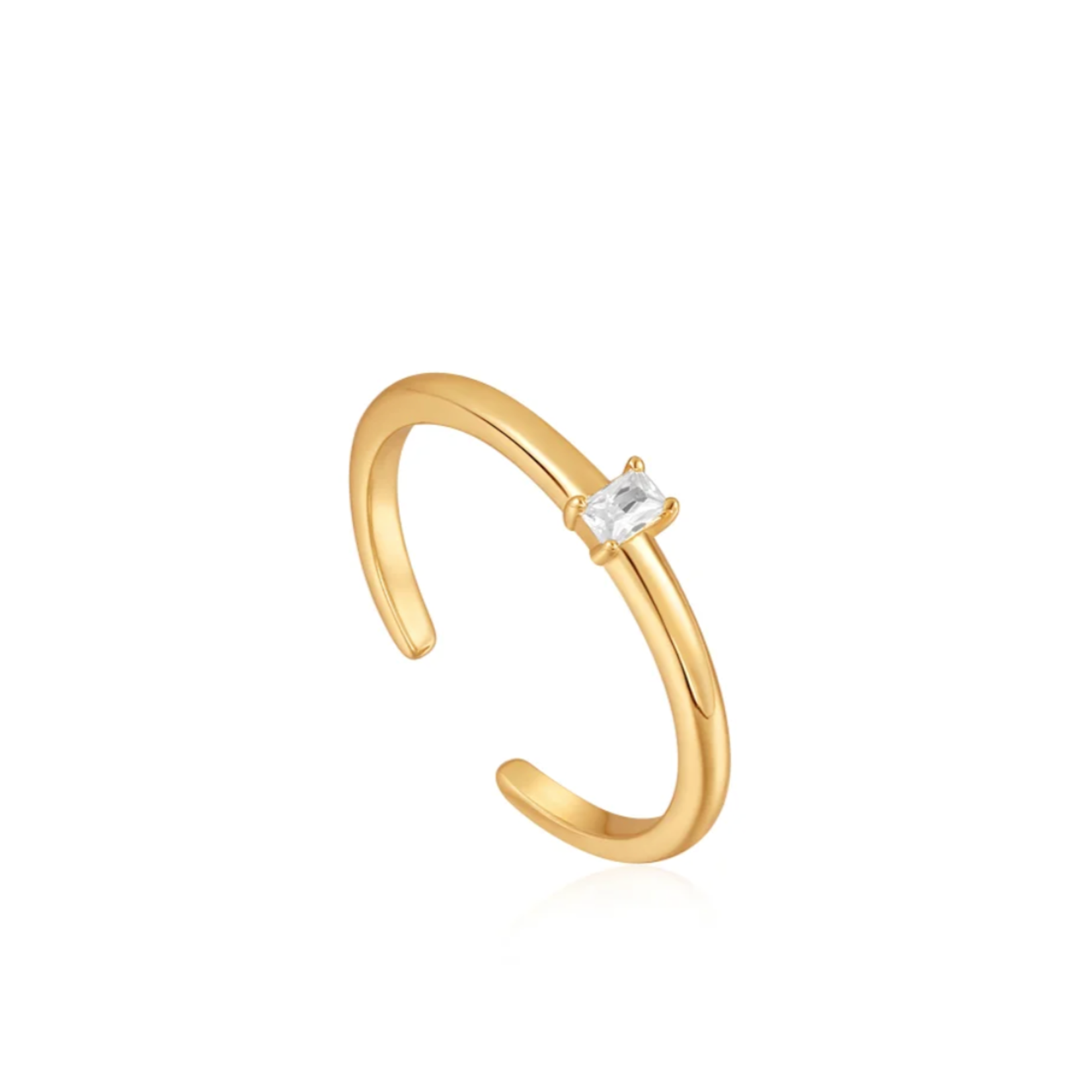 Ania Haie 14K Gold Plated Glam Adjustable Ring