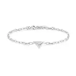 Ania Haie SS Triangle Kiss Bracelet