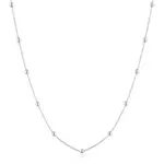 Ania Haie Sterling Silver Beaded Chain Necklace