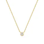 Ania Haie GP Round Solitaire Cubic Zirconia Necklace
