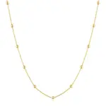 Ania Haie 14K YG Plated Beaded Chain Necklace