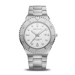 Bering Polished/Brushed Silver Arctic Sailing Watch