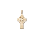 D'Amico 10K Yellow Gold Small Celtic Cross