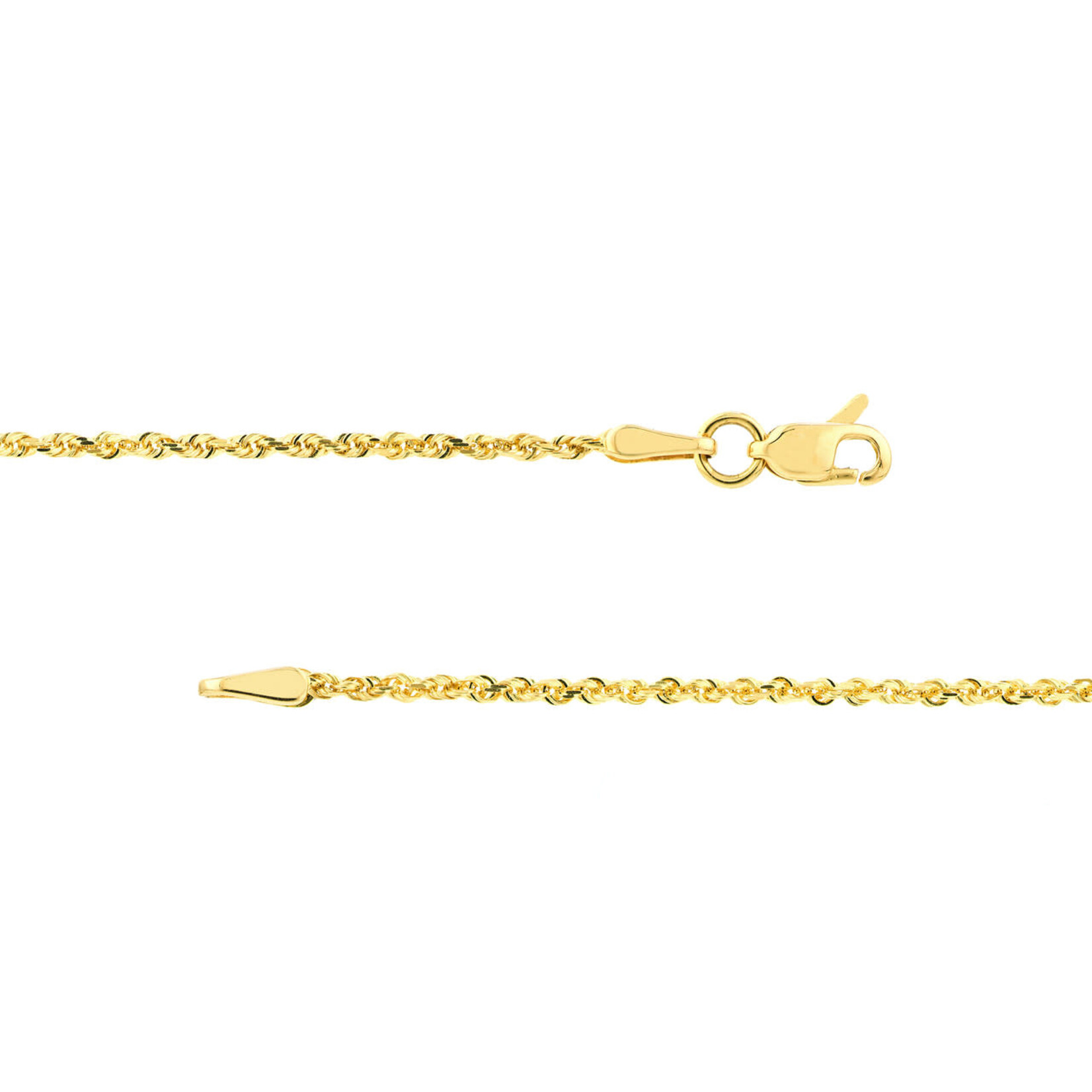 Midas 14K 1.5mm Dia. Rope Chain