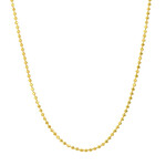 Midas 14K Yellow Gold Beaded Chain