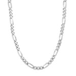 Midas 8.4mm Concave Figaro Chain 22"