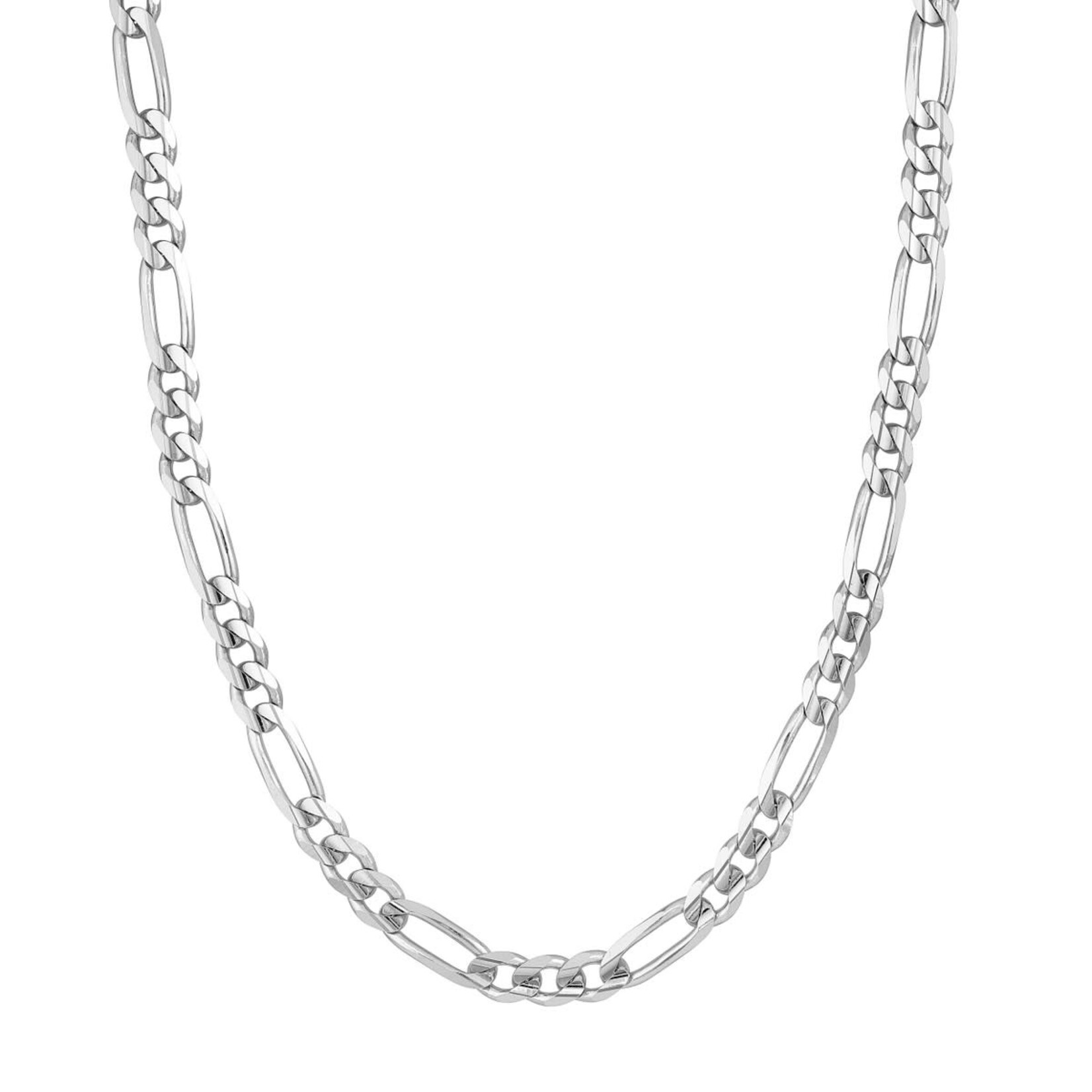 Midas 8.4mm Concave Figaro Chain 22"
