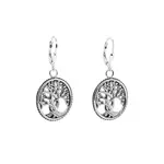 Keith Jack SS Tree of Life Earrings