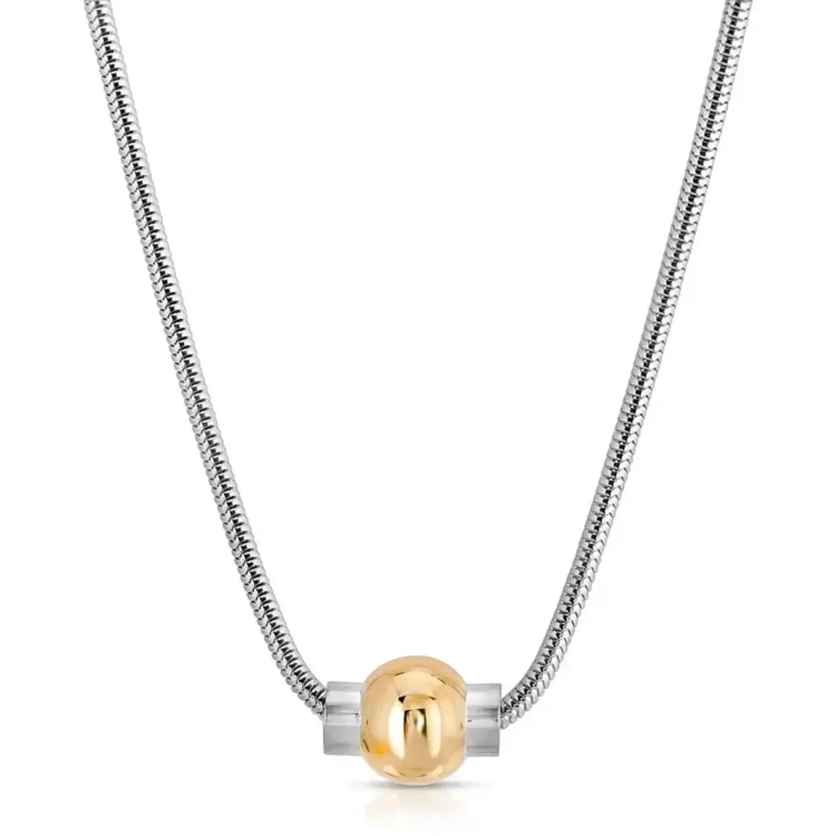 Cape Cod 14K Yellow Gold Single Bead Necklace