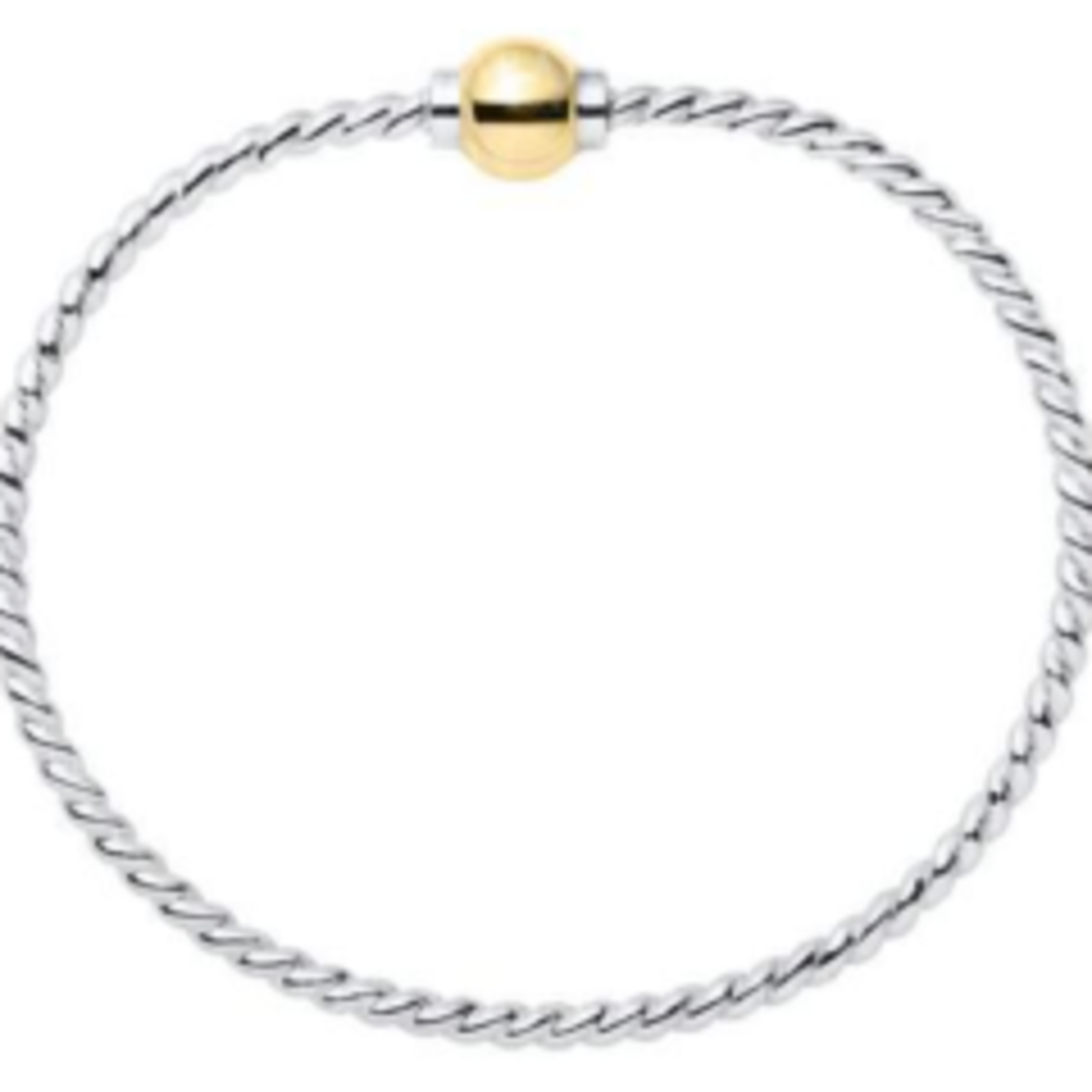 Cape Cod 14K Yellow Gold Bead Twist Wire Bracelet