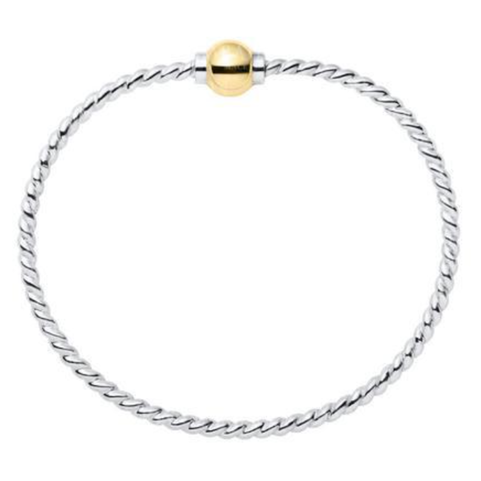Cape Cod 14K Yellow Gold Bead Twist Wire Bracelet