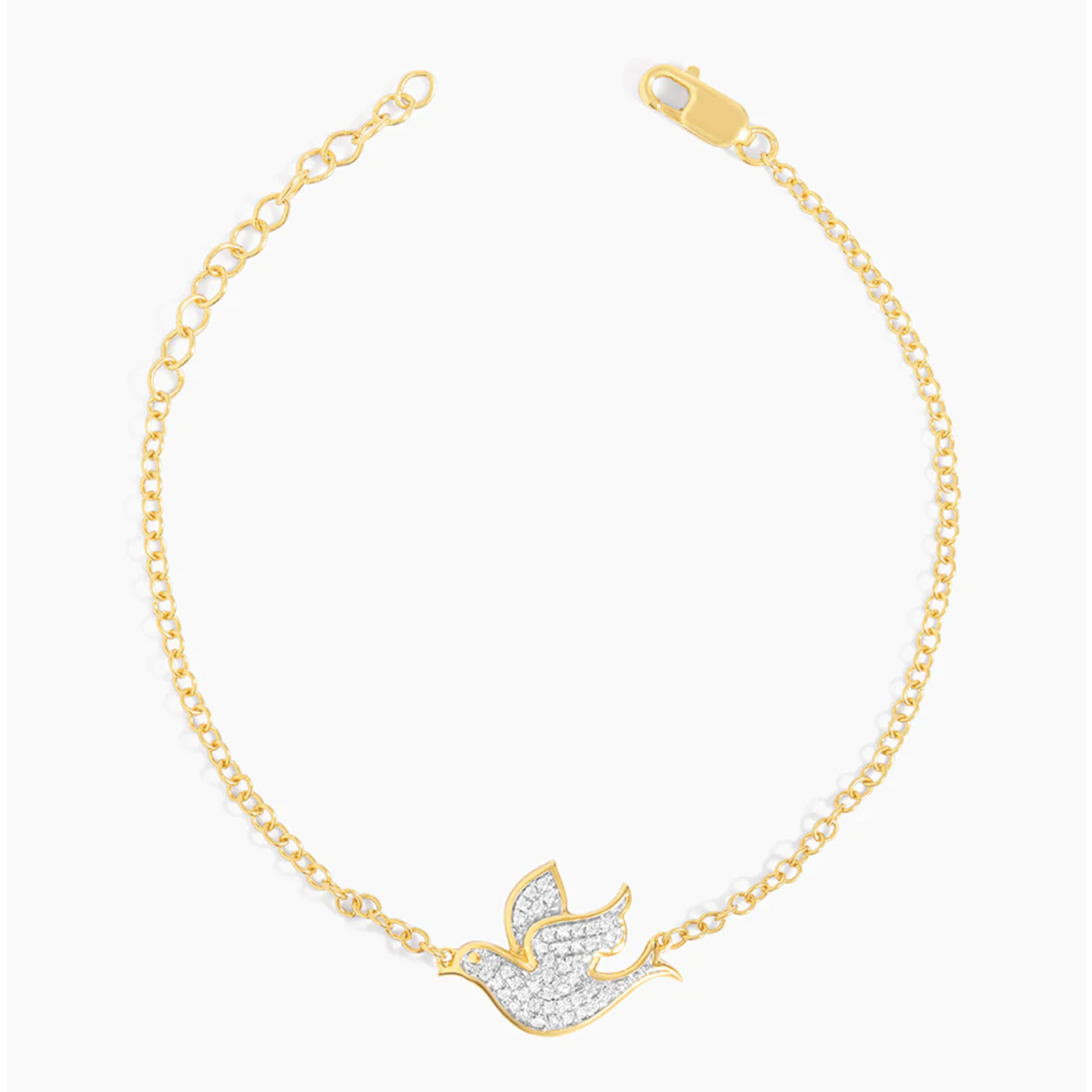 Ella Stein Dove Diamonds Chain Bracelet