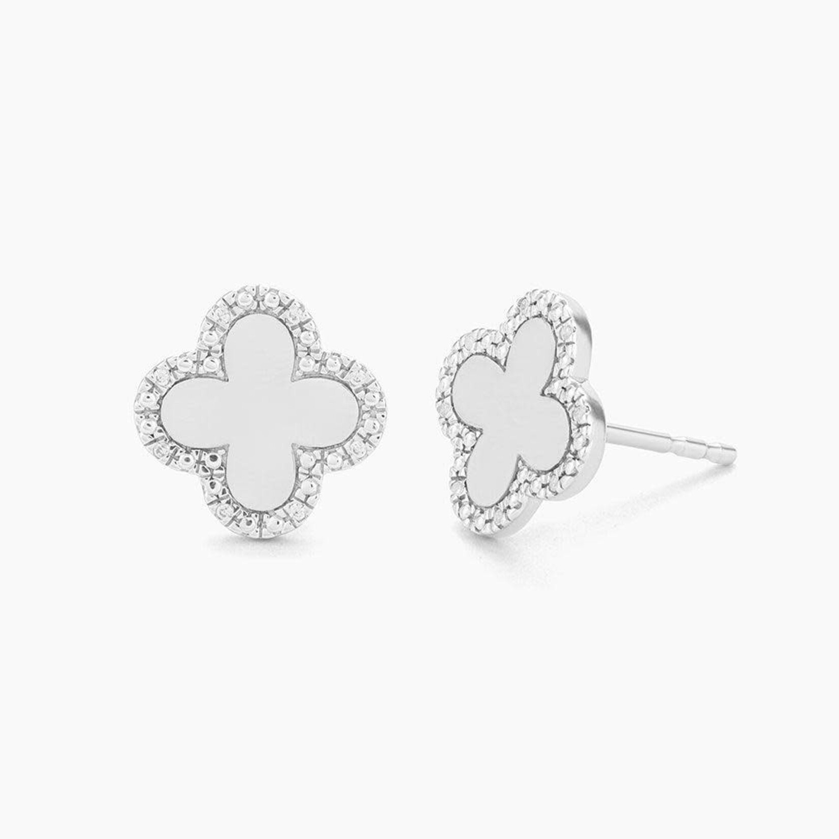 Ella Stein Classic Bloom Clover Stud Earrings