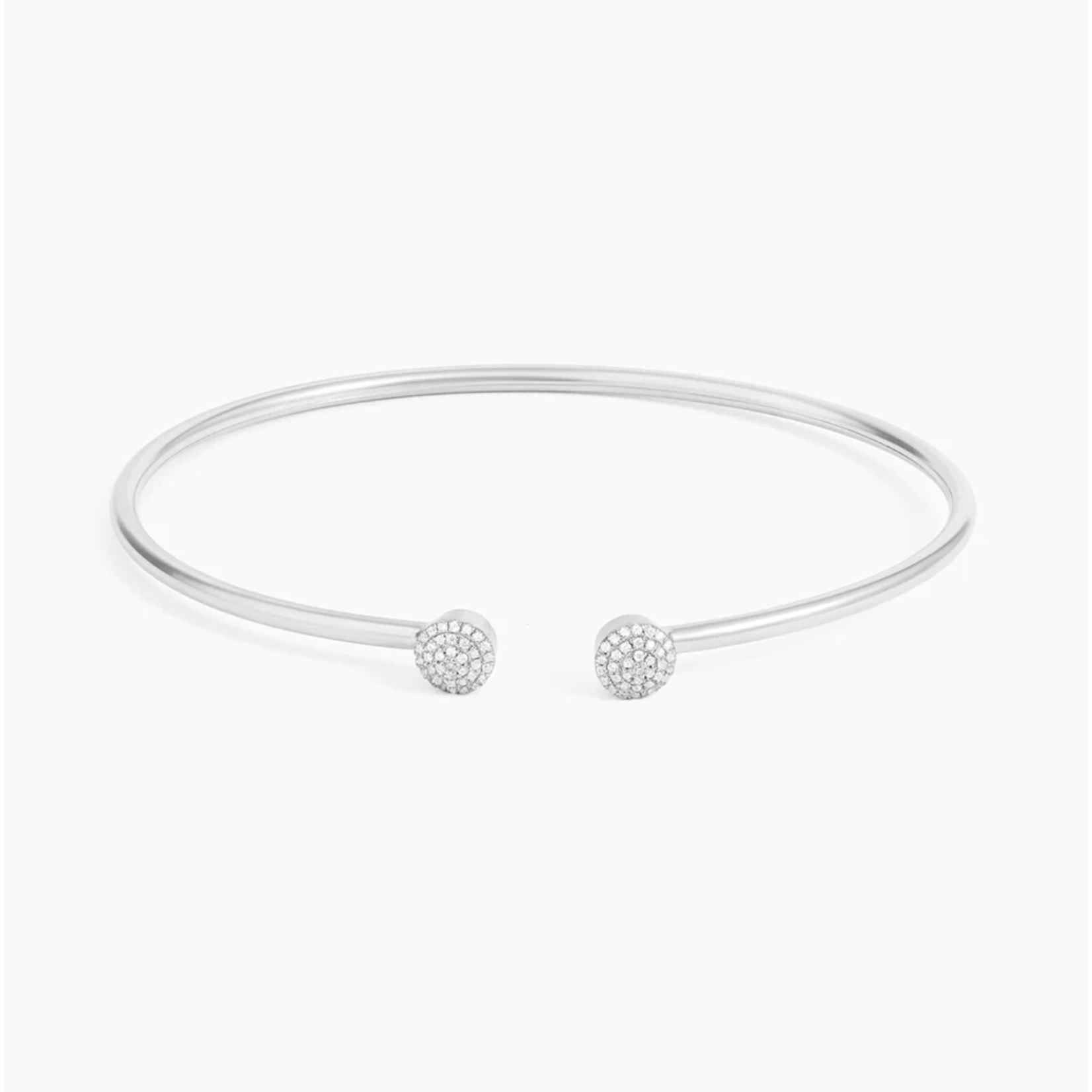 Ella Stein Twin Moon Diamonds Cuff Bracelet