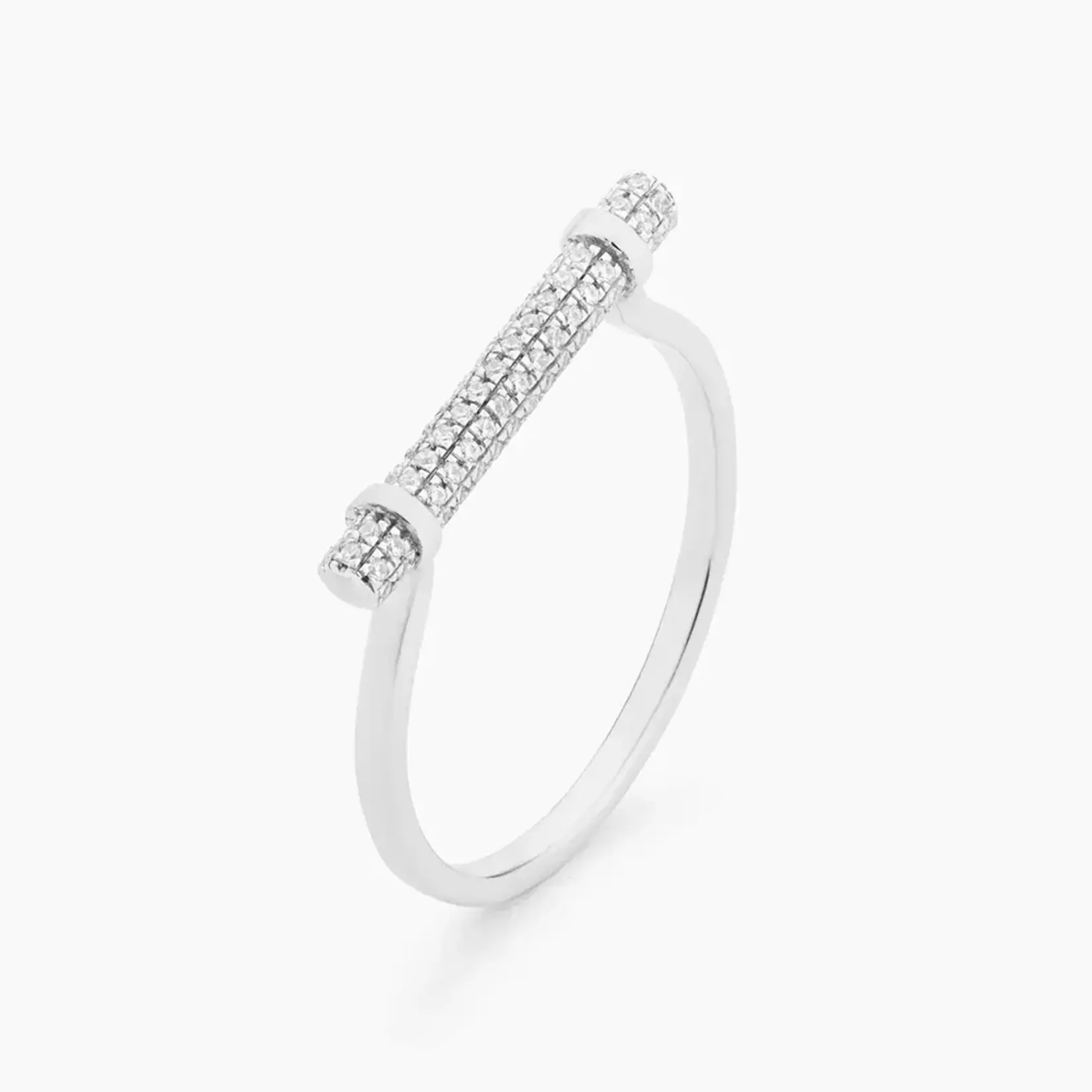 Ella Stein Diamond Log Statement Ring
