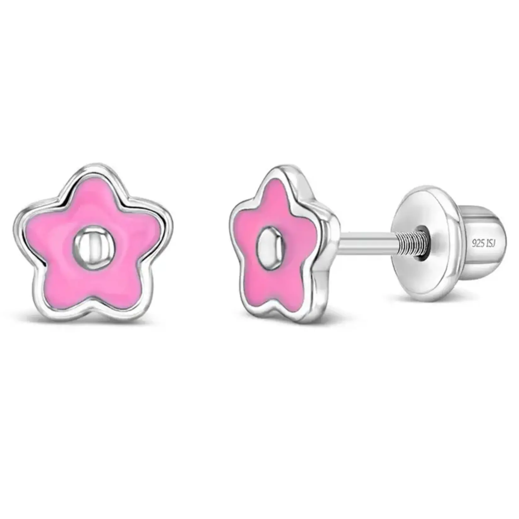 In Season SS Groovy Enamel Flower Earrings