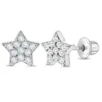 In Season SS CZ Sparking Stars Earrings