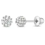 In Season SS Small Ball of Gems CZ 4mm Earrings