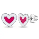 In Season SS Hearts & More Hearts Earrings Enamel