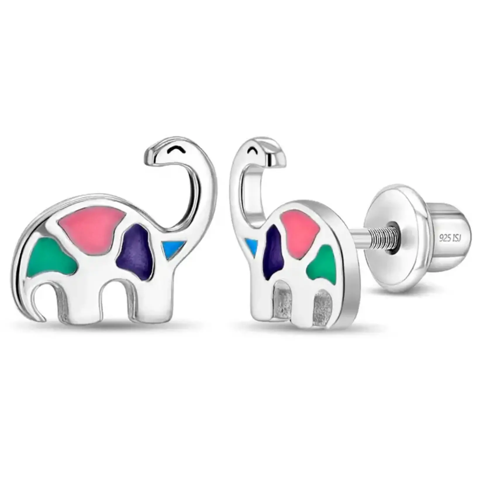 In Season SS My Dinosaur Friend Earrings Enamel