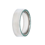 Heavy Stone 7mm Cobalt with Malachite Sides Ring 10