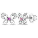 In Season SS Petite Jeweled Butterfly Earrings