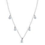In Season SS CZ Charm 16" Necklace