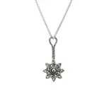 Keith Jack Sterling Silver & 10K Peacock Pearl Long Aphrodite Pendant