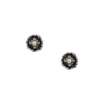 Keith Jack Sterling Silver & 10k Fresh Water Pearl Aphrodite Stud Earrings